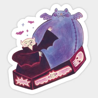 Vampire problems Sticker